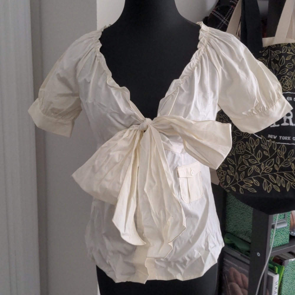 Edme & Esyllte Ivory Top - Picture 6 of 8
